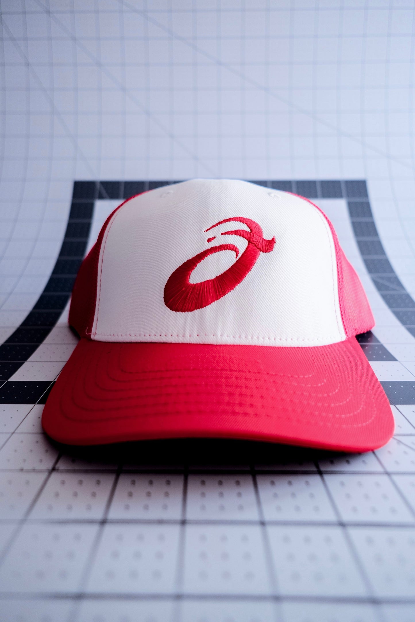 Walk by Faith Trucker Hat - RED